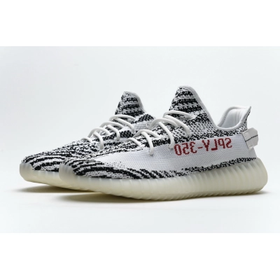 Get Yeezy Boost 350 V2 Zebra CP9654 01