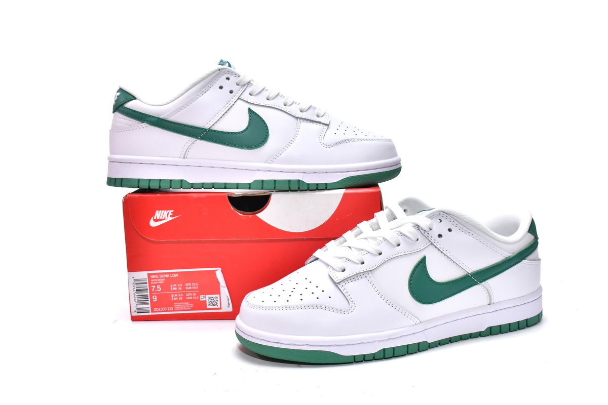 Get Nike Dunk Low Green Noise DD1503-112 