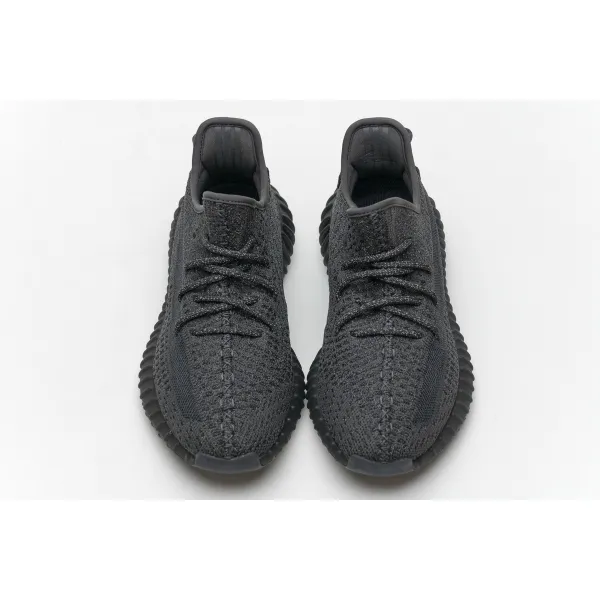 Get Yeezy Boost 350 V2 Static Black (Reflective) FU9007