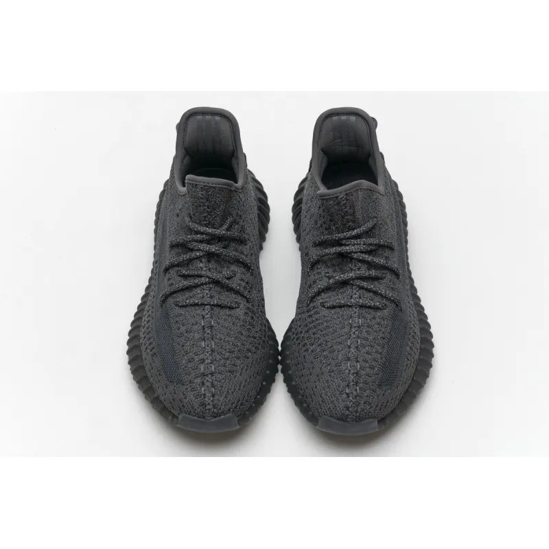 Get Yeezy Boost 350 V2 Static Black (Reflective) FU9007