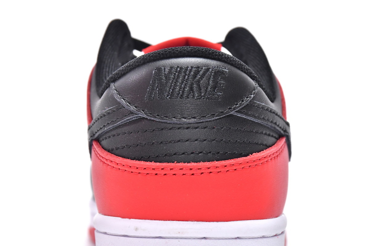 Get Nike Dunk Low Black Red DO7412-221