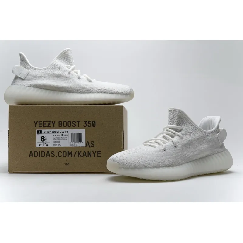 Get Yeezy Boost 350 V2 Cream/Triple White CP9366