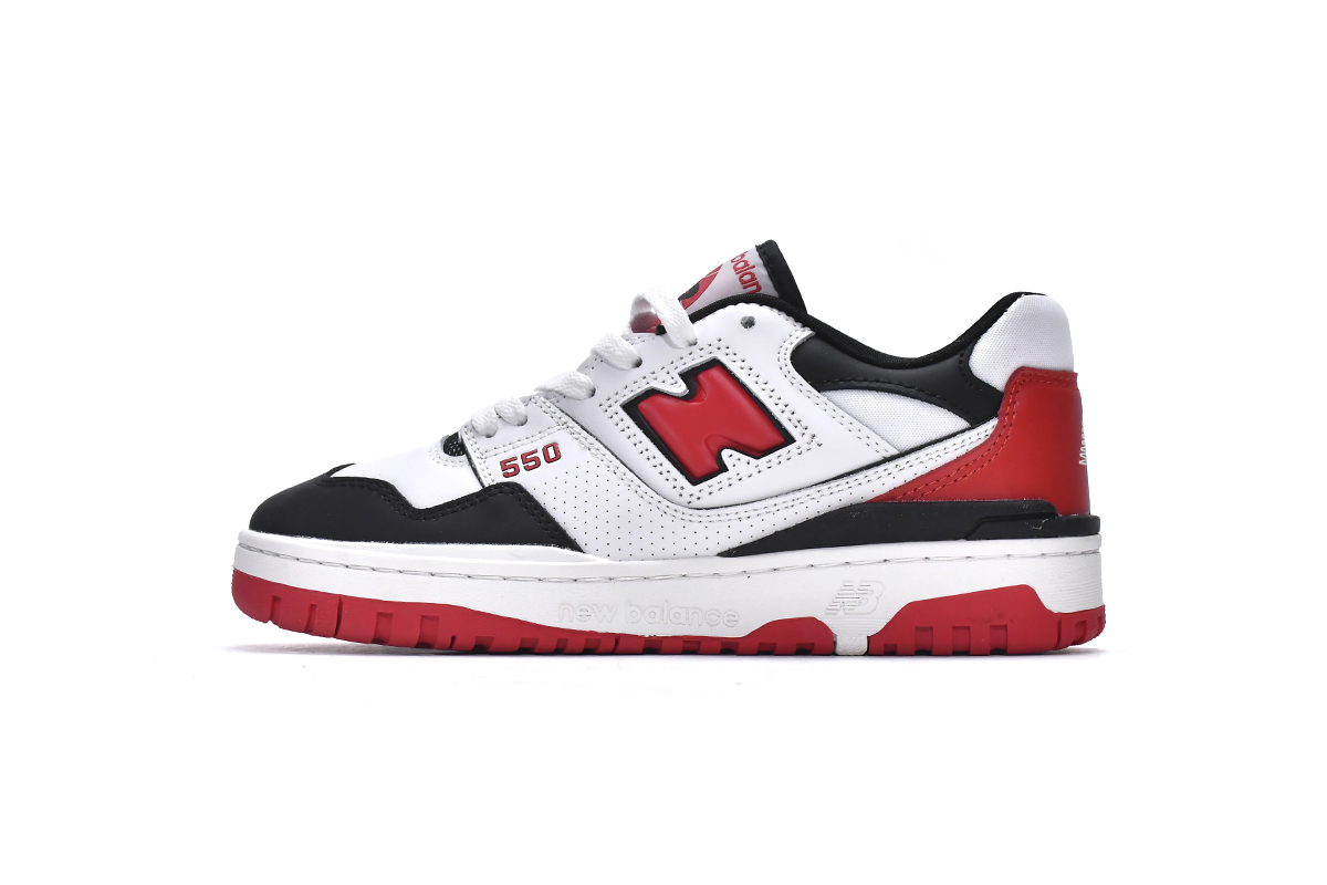 Get New Balance 550 Shifted Sport Pack Team Red BB550HR1