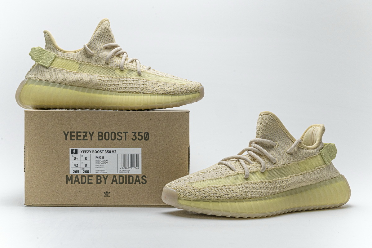 Get Yeezy Boost 350 V2 Flax FX9028
