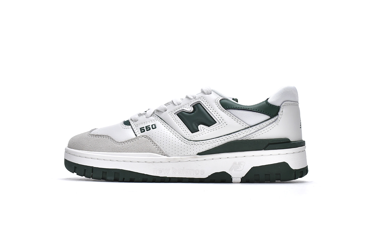 Get New Balance 550 White Green BB550WT1