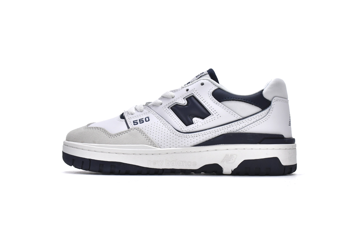 Get New Balance 550 White Navy BB550WA1
