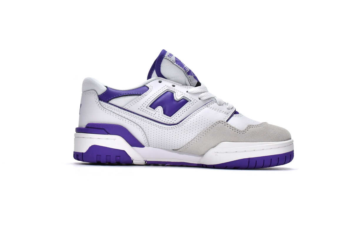 Get New Balance 550 White Purple BB550WR1