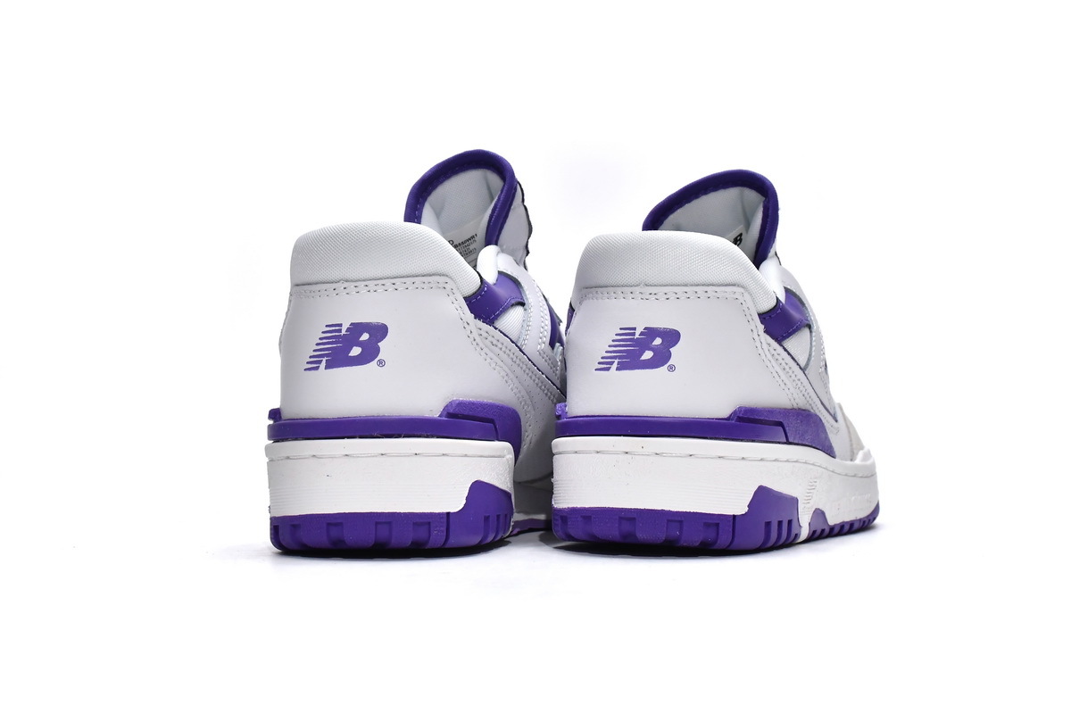 Get New Balance 550 White Purple BB550WR1