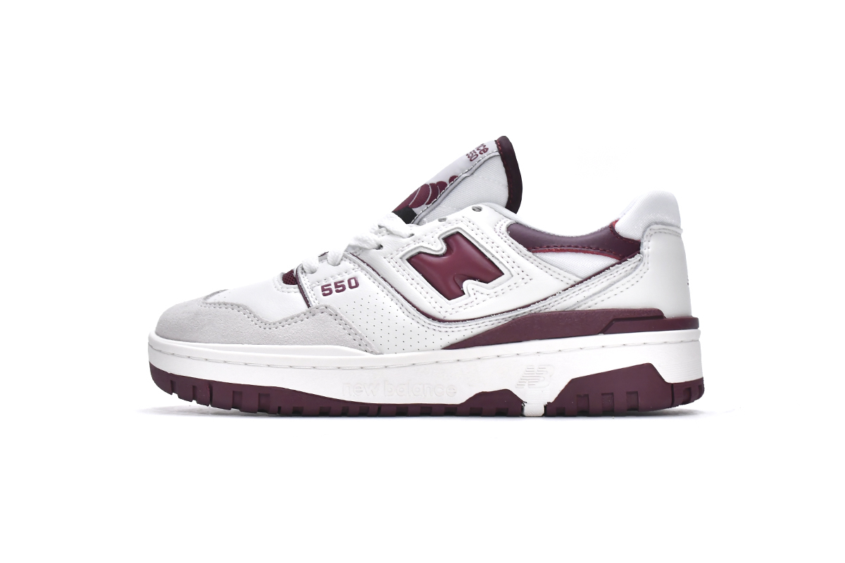 Get New Balance 550 Burgundy BB550LI1