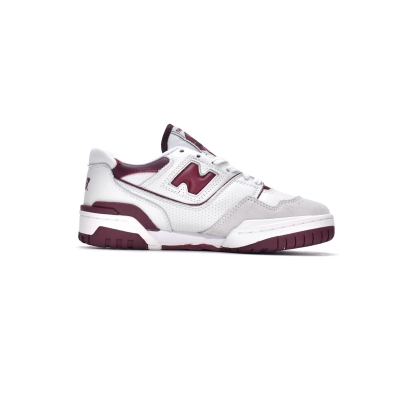 Get New Balance 550 Burgundy BB550LI1 02