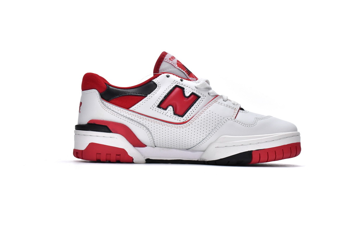 Get New Balance 550 White Team Red BB550SE1