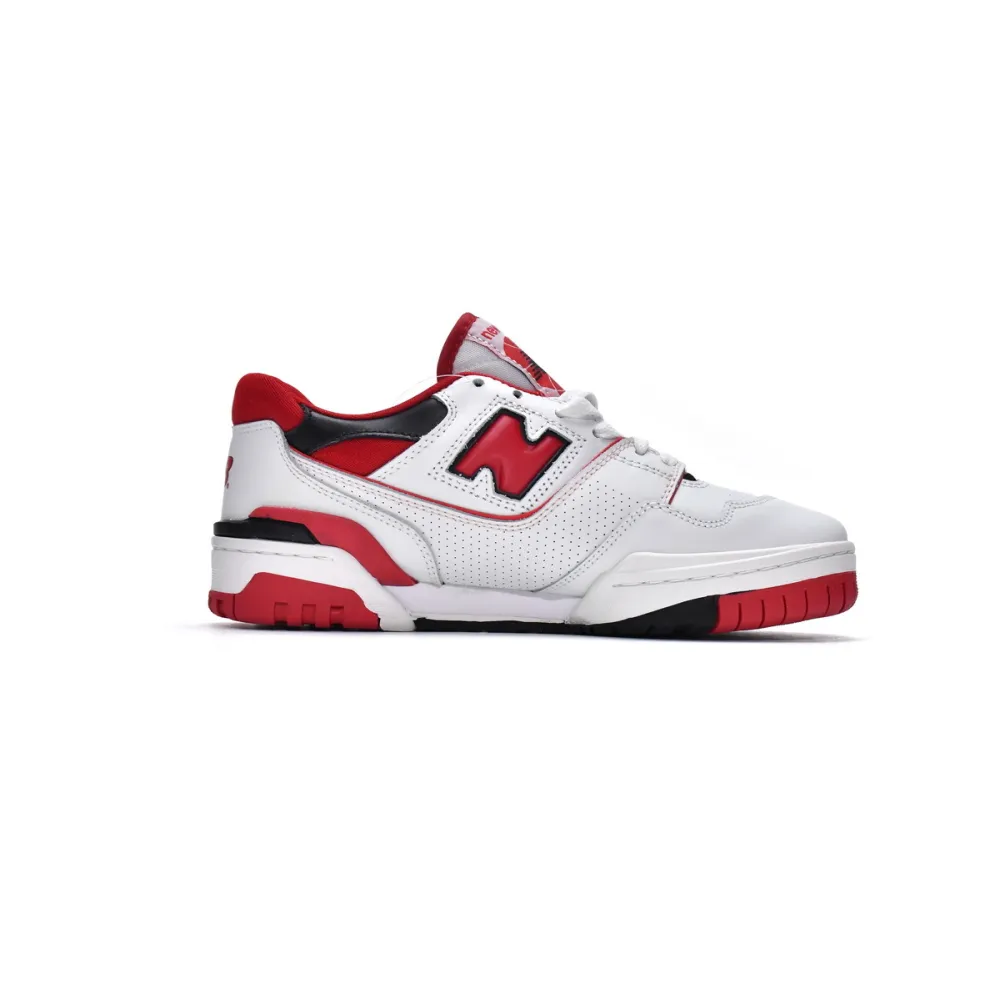 Get New Balance 550 White Team Red BB550SE1