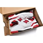 Get New Balance 550 White Team Red BB550SE1