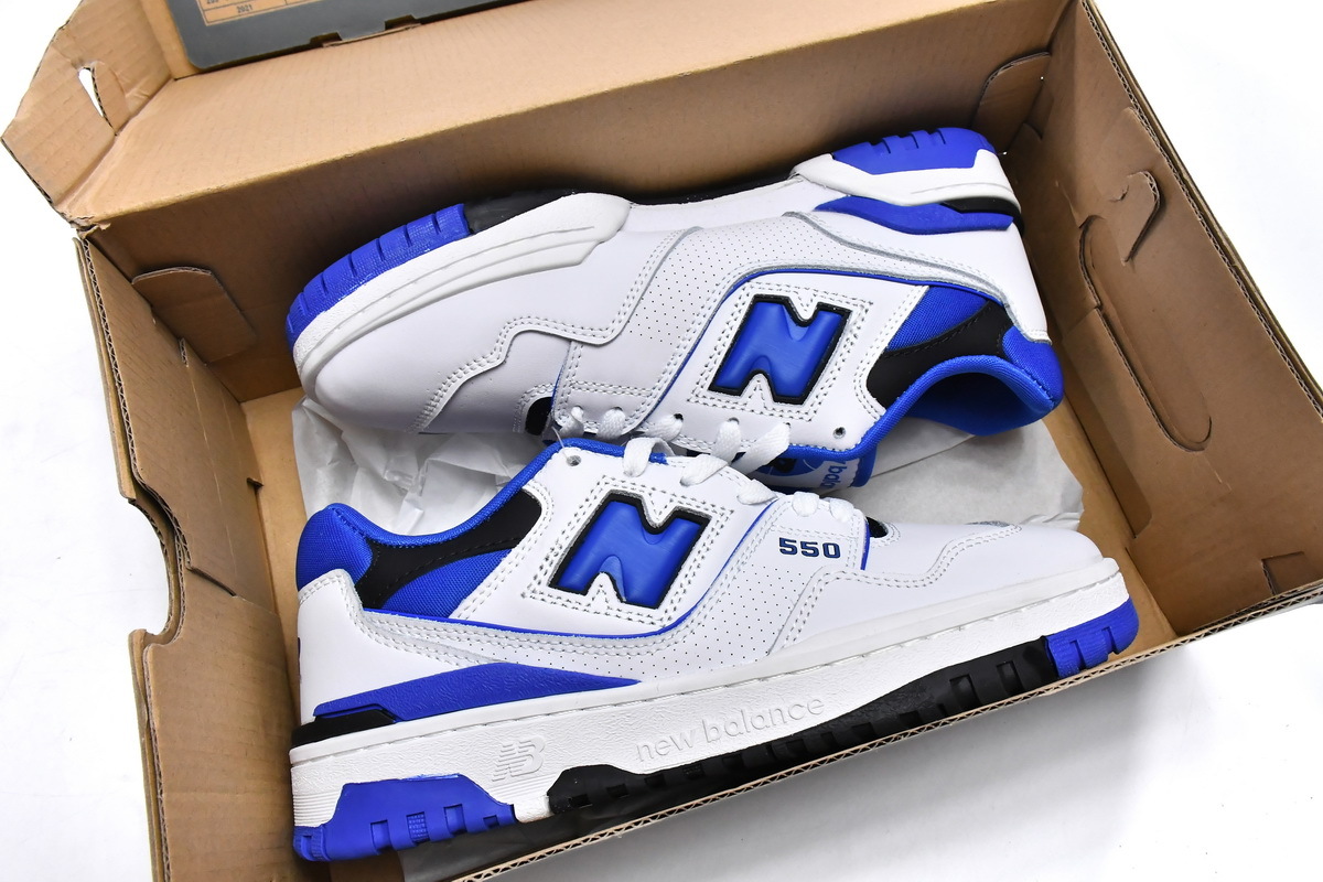 Get New Balance 550 White Blue BB550SN1