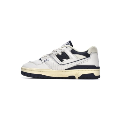 Get Aimé Leon Dore x New Balance 550 Navy BB550ALF 01