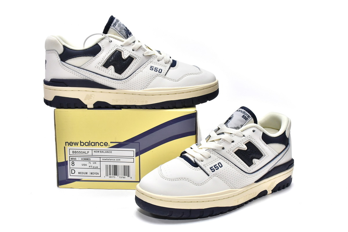Get Aimé Leon Dore x New Balance 550 Navy BB550ALF