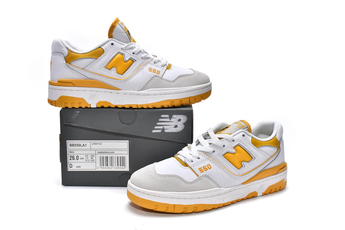 Get New Balance 550 Varsity Gold BB550LA1