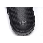 Get adidas originals Adilette 22 Slides Black GX6949