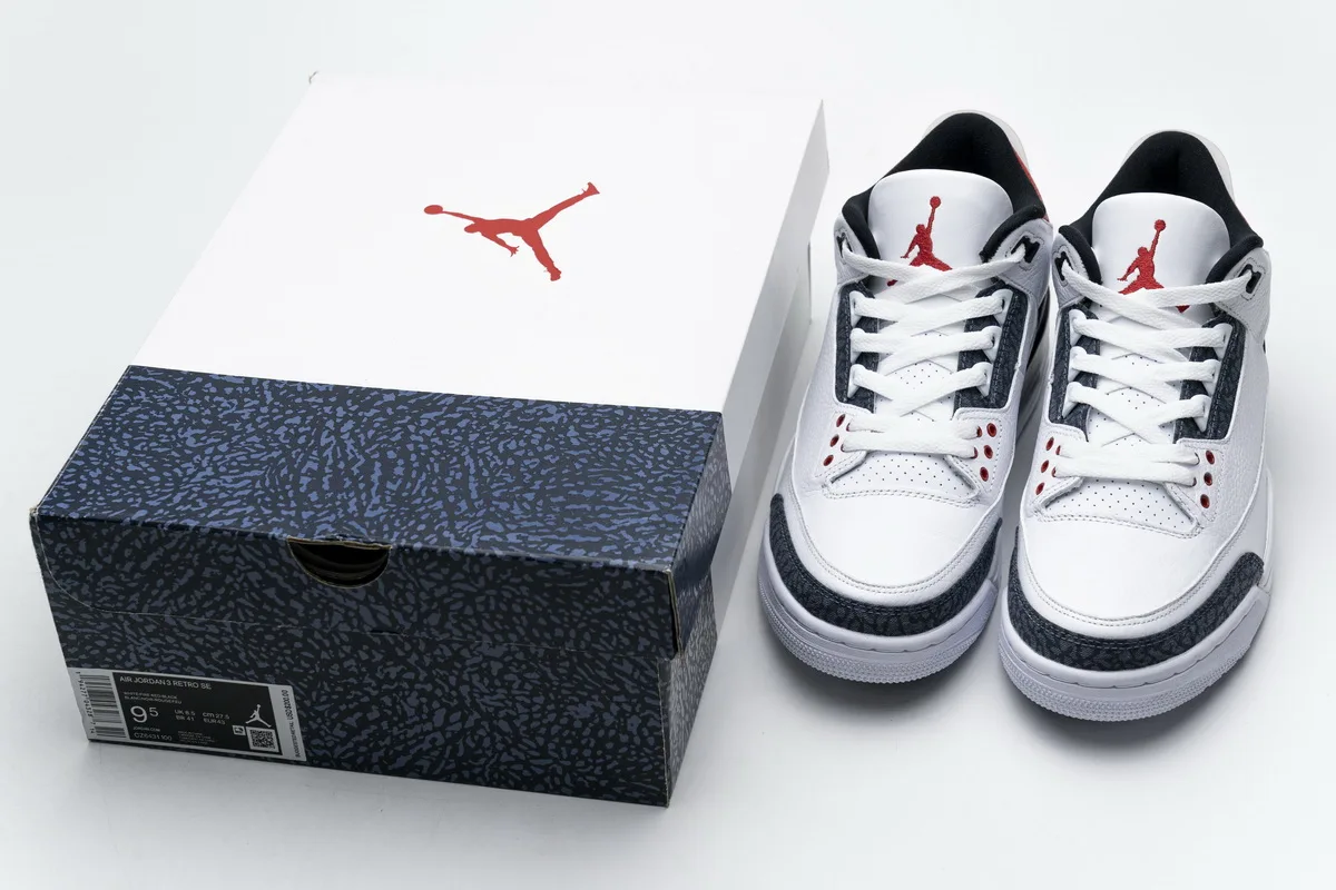 Air Jordan 3 SE DNM “Fire Red” CZ6431-100