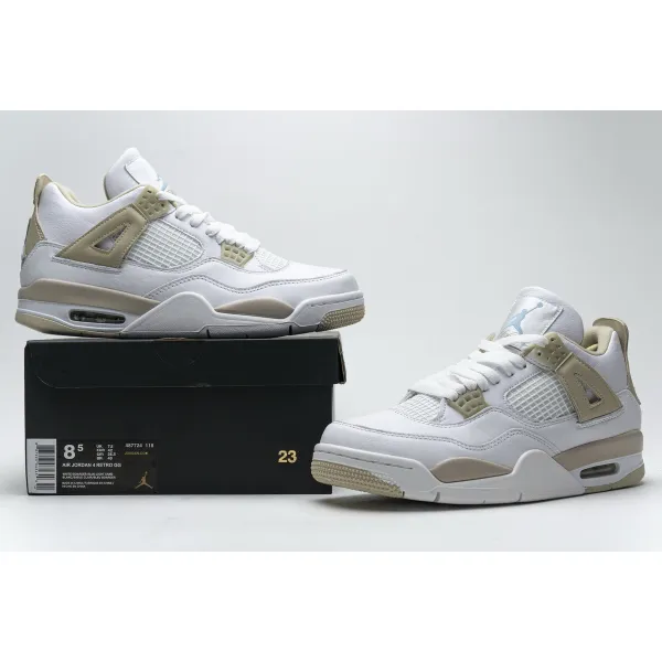 Get Air Jordan 4 Retro Sand 2017 (GS) 487724-118