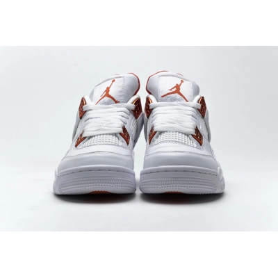 Get Air Jordan 4 Retro Metallic Orange CT8527-118 02