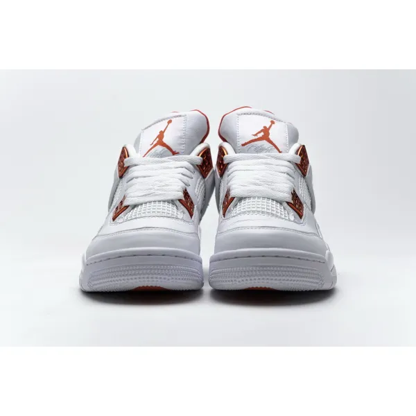 Get Air Jordan 4 Retro Metallic Orange CT8527-118