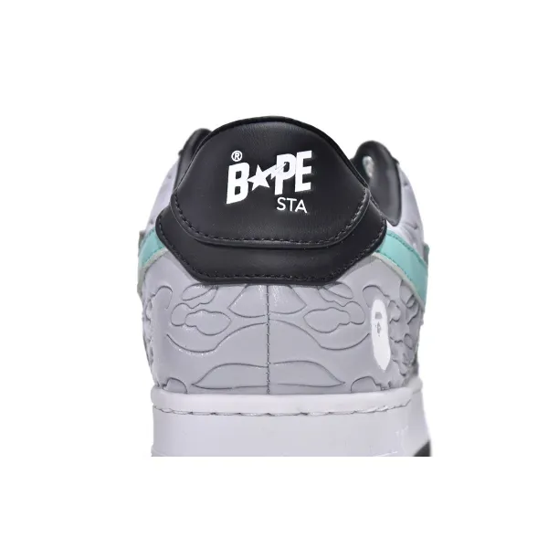 A Bathing Ape Bape Sta Low Grey Black 1H70-191-002