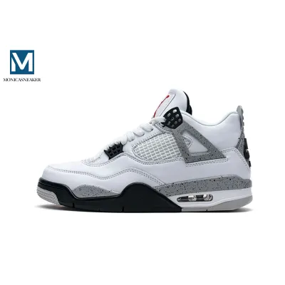 Get Air Jordan 4 Retro White Cement (2016) 840606-192 01