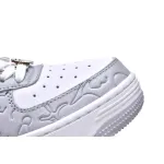 A Bathing Ape Bape Sta Low White Grey 1H70-191-002