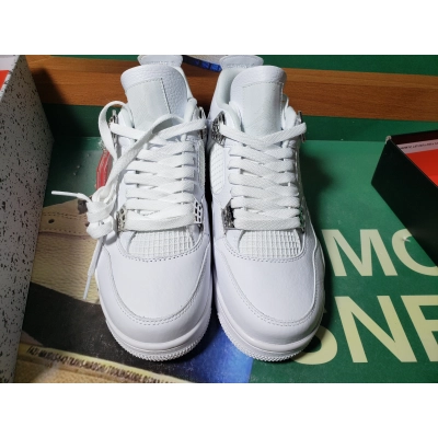 Get Air Jordan 4 Retro Pure Money (2017) 308497-100 02