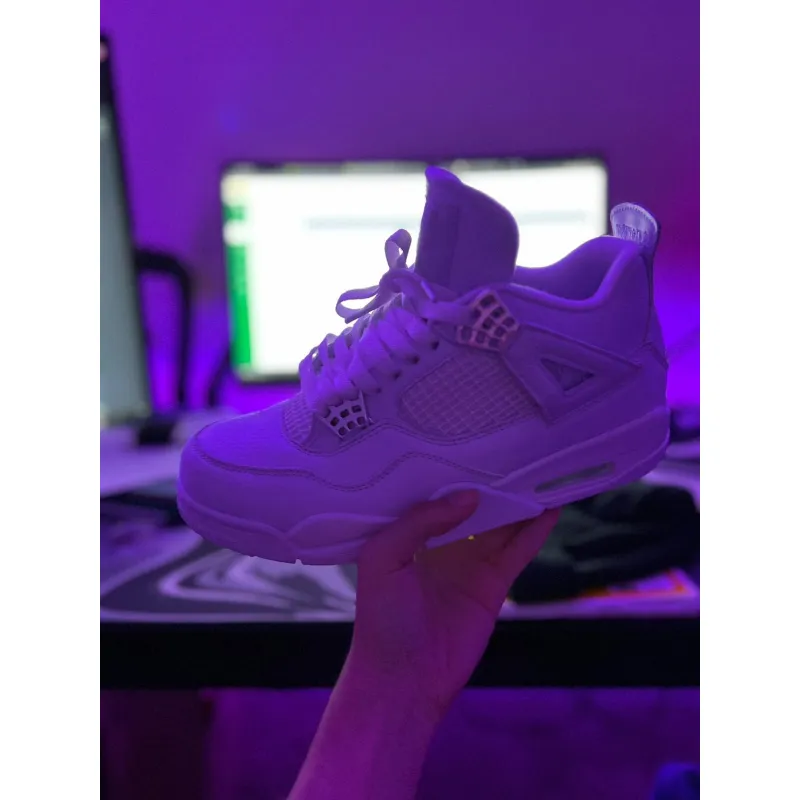 Get Air Jordan 4 Retro Pure Money (2017) 308497-100