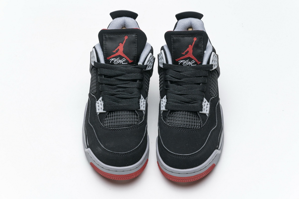 Get Air Jordan 4 Retro Bred (2019) 308497-060