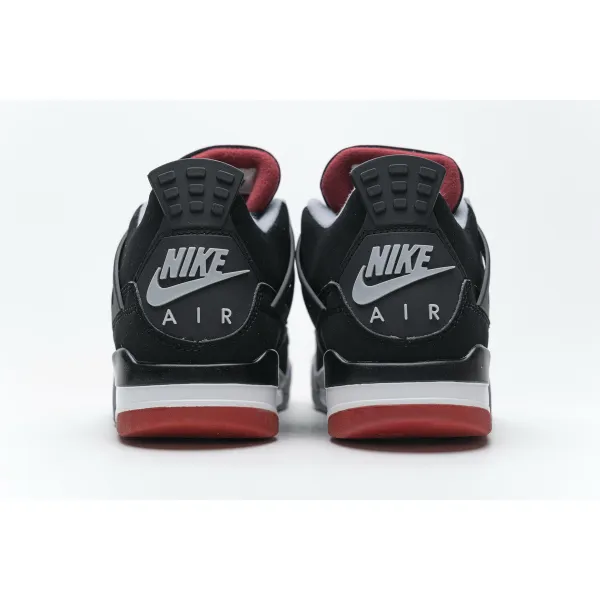 Get Air Jordan 4 Retro Bred (2019) 308497-060