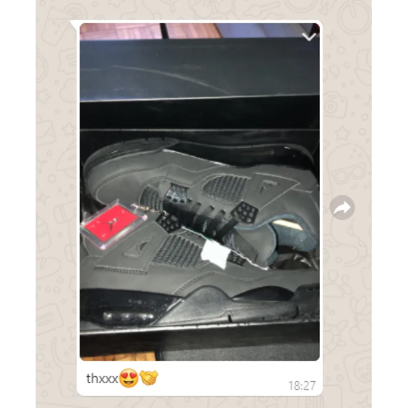 Replica Air Jordan 4 Retro Black Cat (2020) CU1110-010