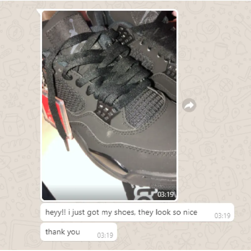Replica Air Jordan 4 Retro Black Cat (2020) CU1110-010