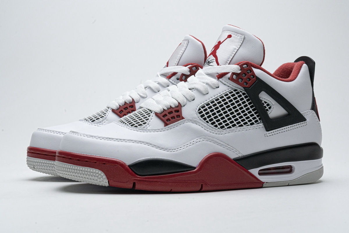 Get Replica Jordan 4 Retro Fire Red (2020) DC7770-160