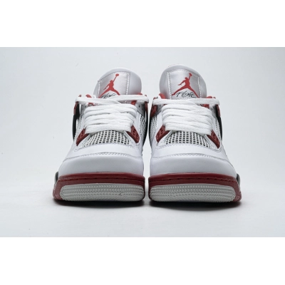 Get Replica Jordan 4 Retro Fire Red (2020) DC7770-160 02