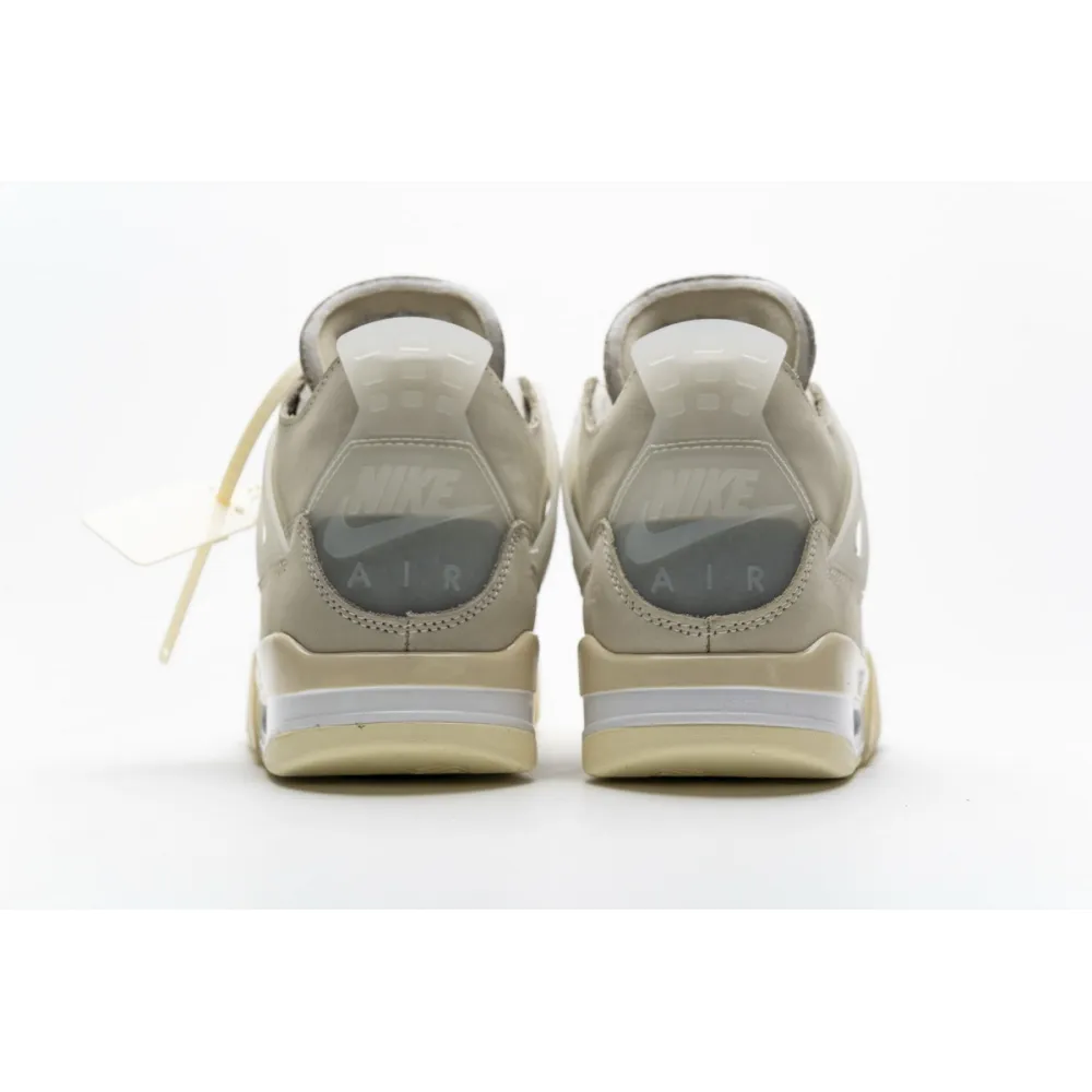Get Shoes Air Jordan 4 Retro Off-White Sail (W) CV9388-100