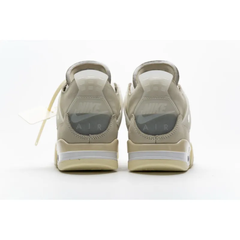 Get Shoes Air Jordan 4 Retro Off-White Sail (W) CV9388-100