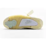 Get Shoes Air Jordan 4 Retro Off-White Sail (W) CV9388-100