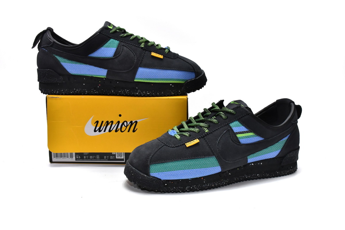 Union LA x Nike Cortez Off-Noir DR1413-001