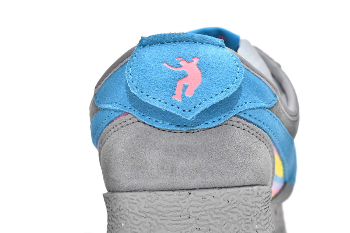 Union LA x Nike Cortez Blue Pink Yellow Grey DR1413-002