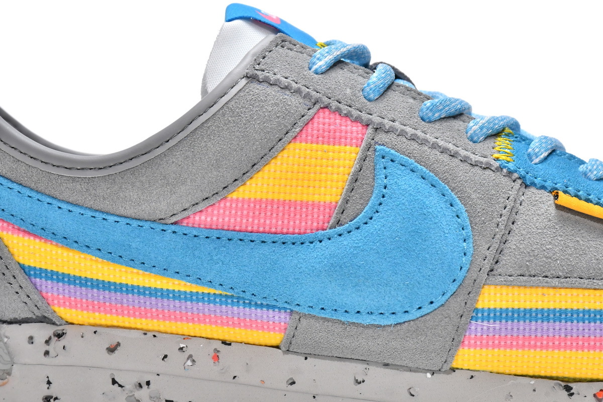Union LA x Nike Cortez Blue Pink Yellow Grey DR1413-002