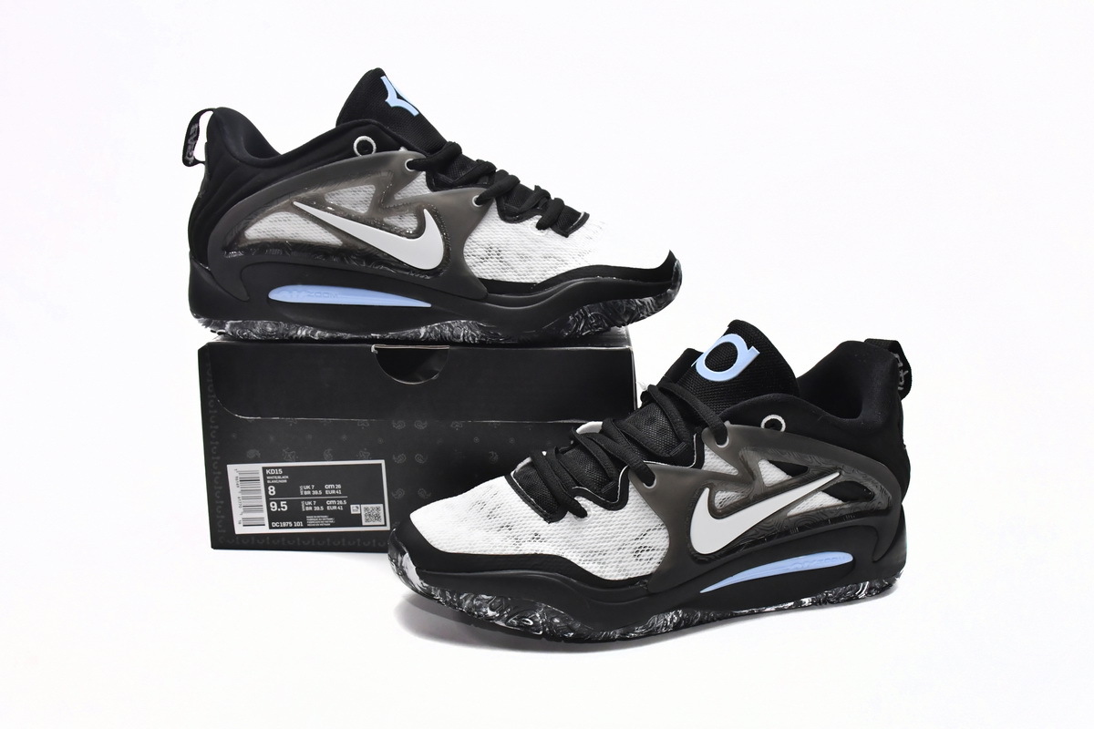 Nike KD 15 EP Black White DC1975-101