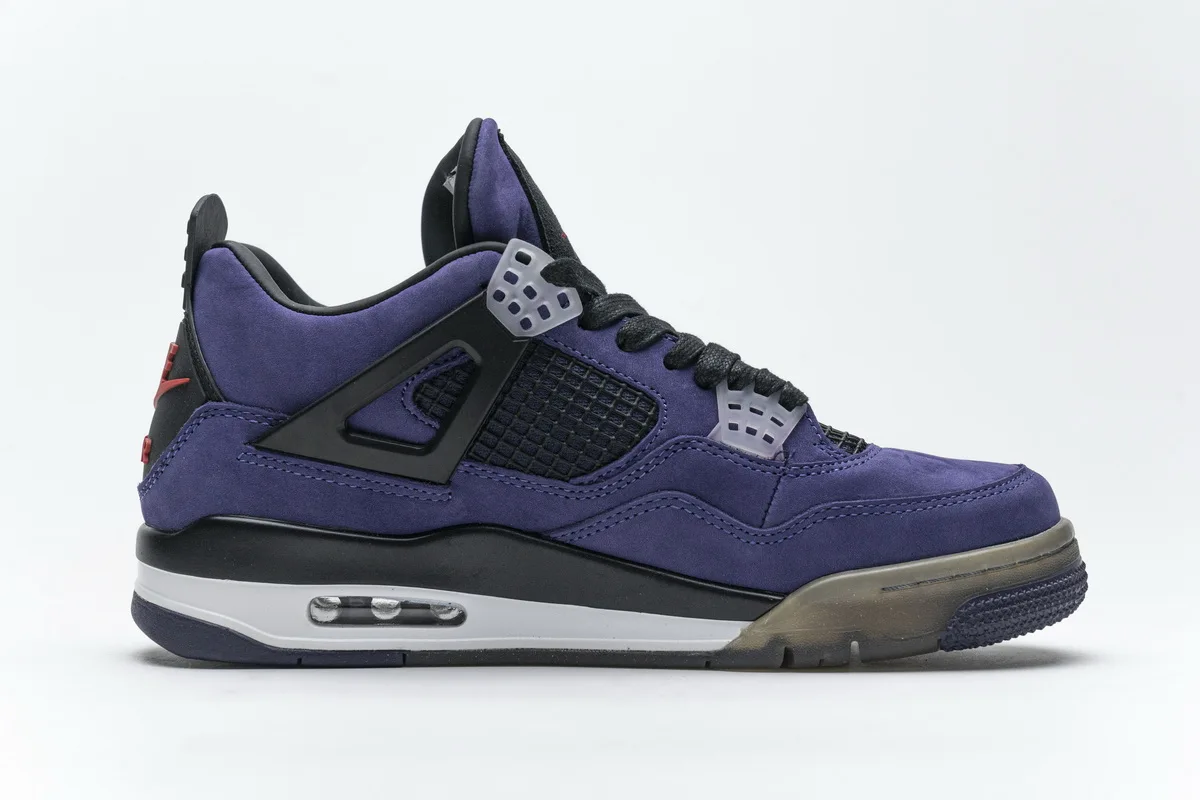Get Travis Scott x Air Jordan 4 Retro Purple AJ4-766302