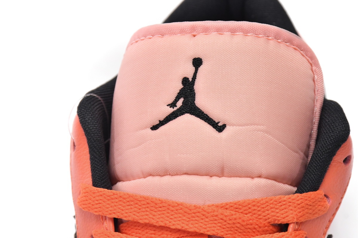 Get Air Jordan 1 Low Orange Black DM3379-600