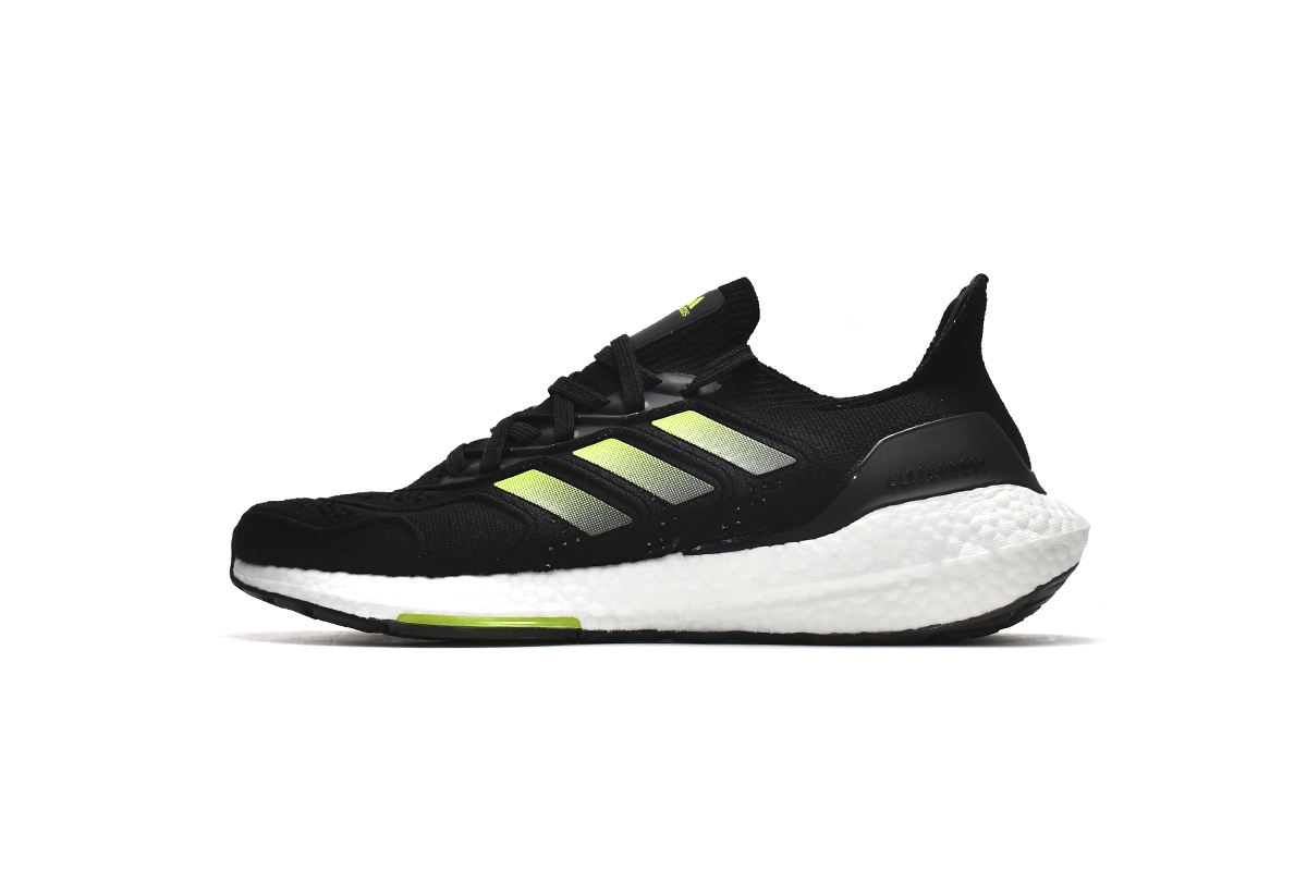 Get adidas Ultra Boost 2022 Heat.RDY Black Green H01172