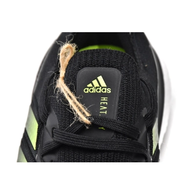 Get adidas Ultra Boost 2022 Heat.RDY Black Green H01172 02