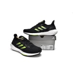 Get adidas Ultra Boost 2022 Heat.RDY Black Green H01172