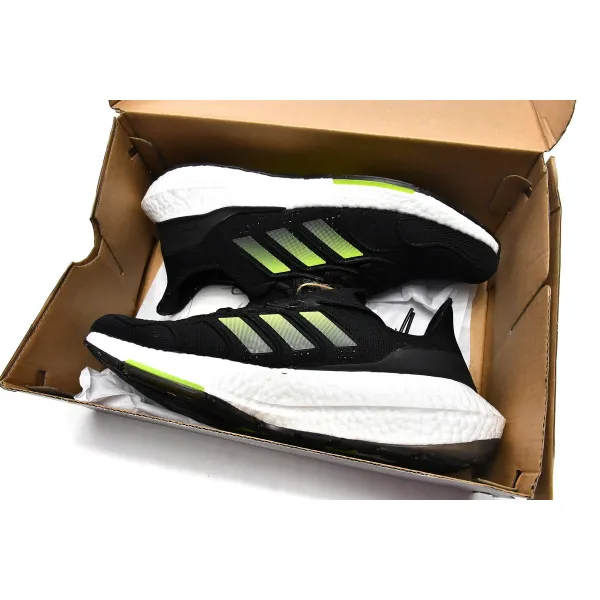Get adidas Ultra Boost 2022 Heat.RDY Black Green H01172